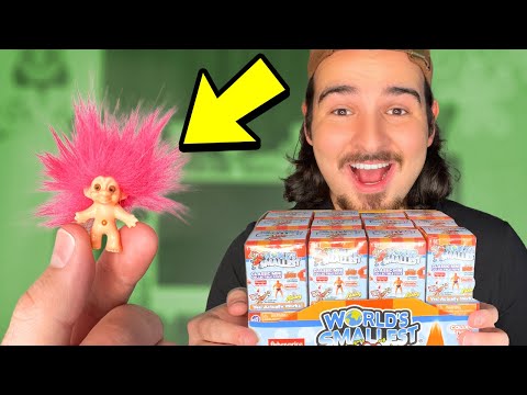 Opening Mystery World';s Smallest Collectibles! (Case of 24!)